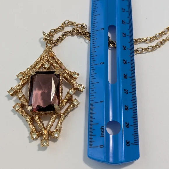 Vintage Sarah Coventry Twilight Collection 1973/ Necklace, Earrings & Ring! - Picture 3 of 9